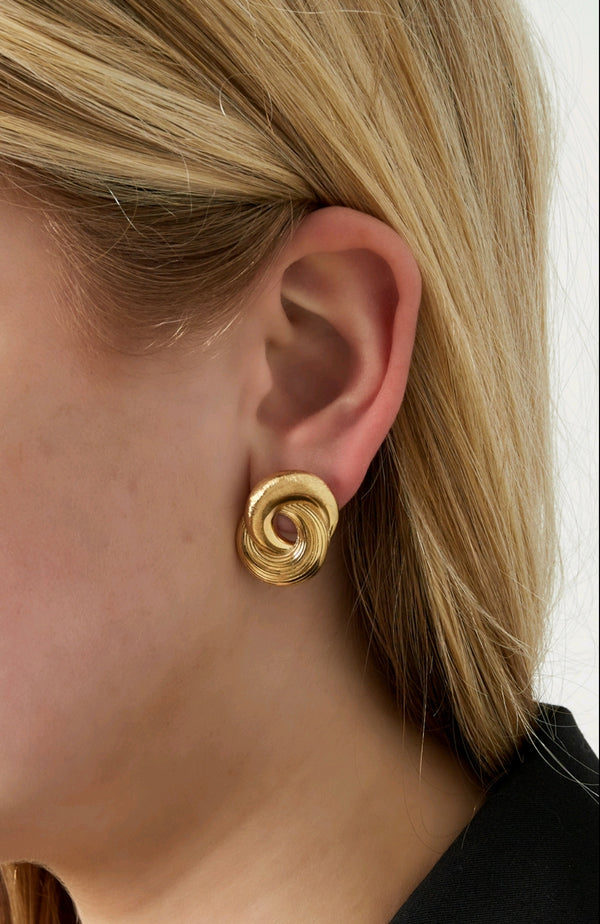 Boucles d'oreille infinity twist